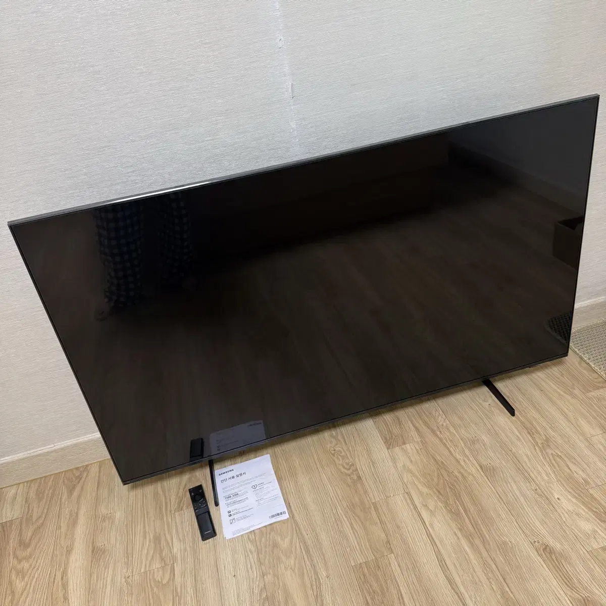 삼성 LED 4K UHD 55인치 TV 박스만 없는 실사용 0회 새상품